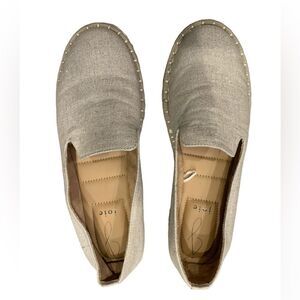 Joie Cara flat espadrille type shoes.  Cara.  Size: 7.  Subtle metallic gold